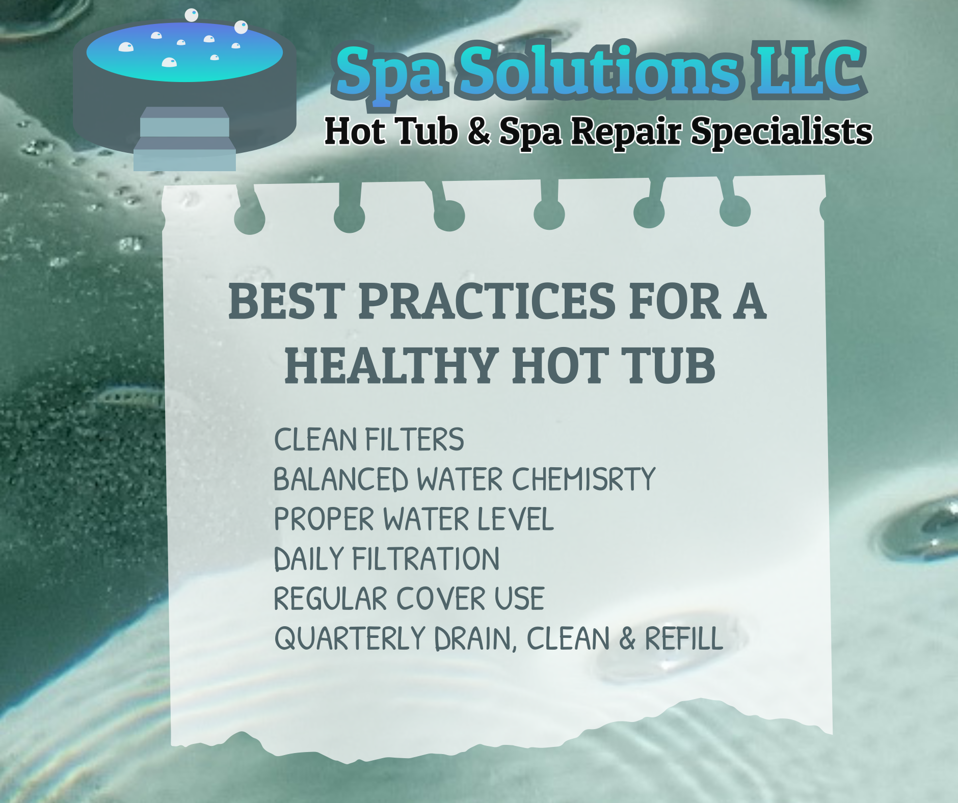 Best Practices For A Healthy Hot Tub Hot Tub & Spa Repair Tampa Bay